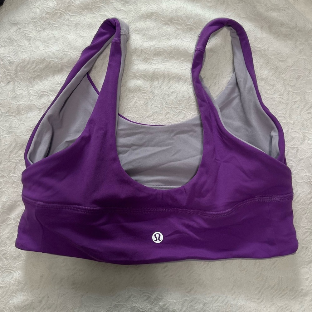 Lululemon Reversible Align Bra in Purple